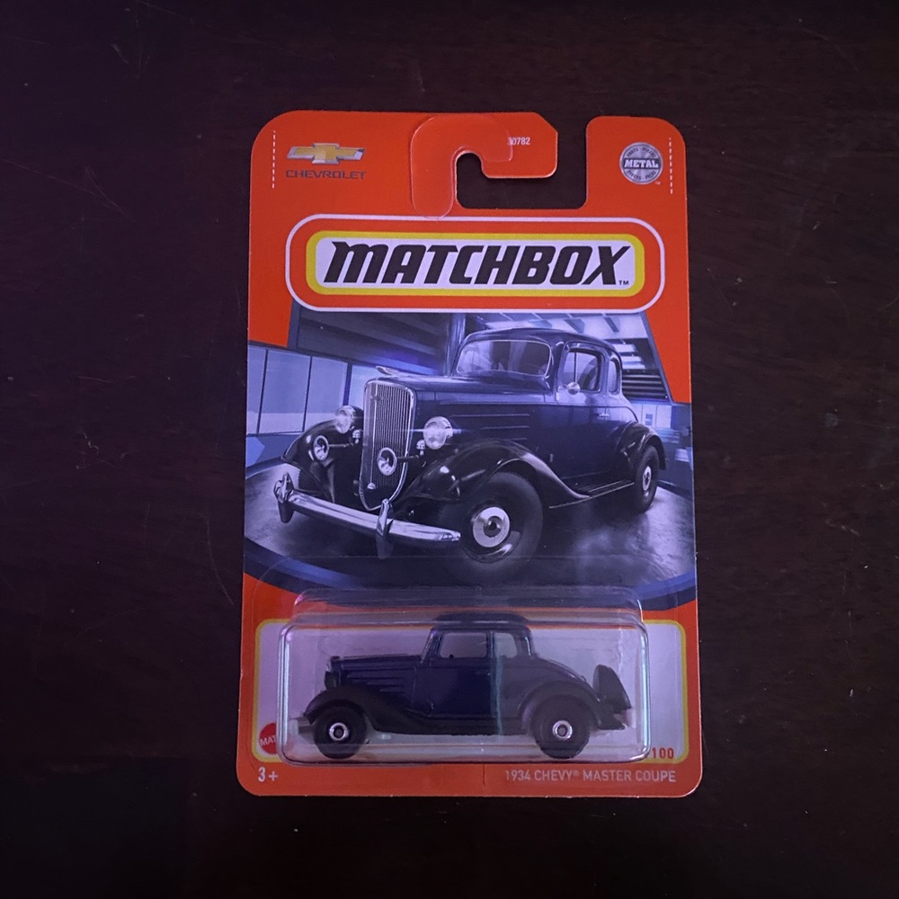 1934 chevy master coupe matchbox